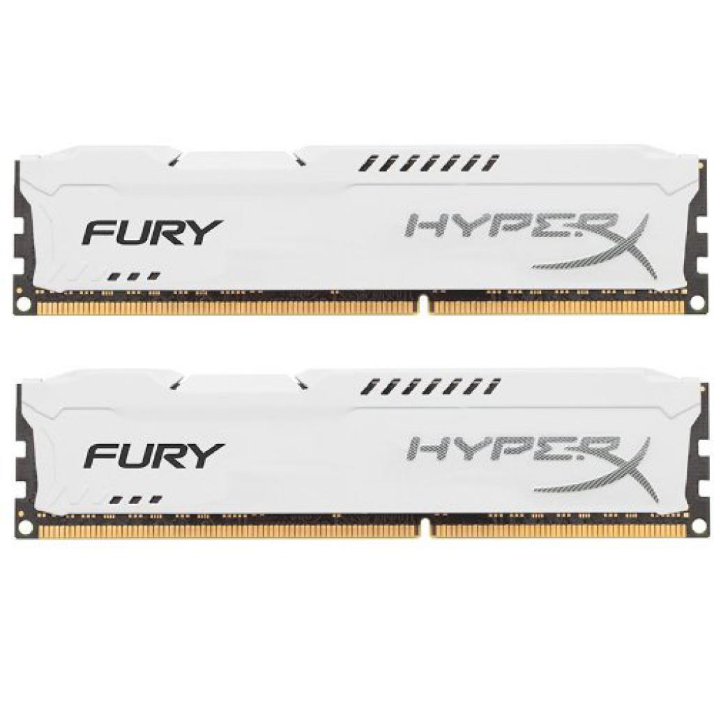 Оперативна пам'ять Kingston DDR4 32GB (2x16GB) 3466MHz HyperX FURY White (HX434C19FWK2/32)
