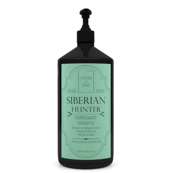 Шампунь для щоденного використання Lavish Care Siberian Hunter Peppermint Shampoo 1000 мл