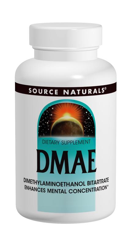 Диметиламиноэтанол Source Naturals 351 мг 100 капсул (SN1582)