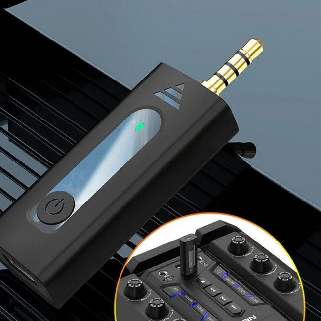 Петличный микрофон беспроводной K35 AUX 2 шт Black CNV
