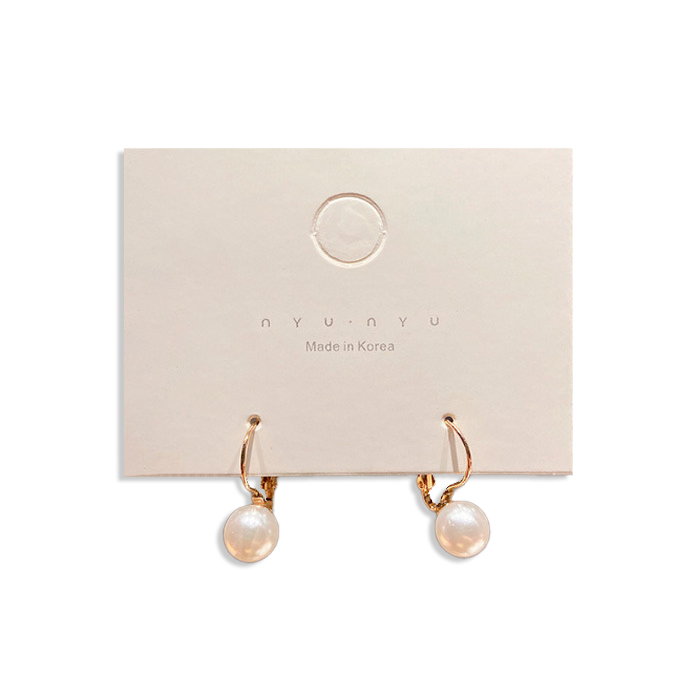 Серьги Pearl Ear Clip (18002) Bioworld