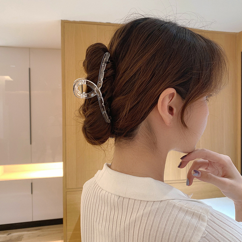 Крабик для волос ANbeauty 11 см Прозрачный (AN0103297)