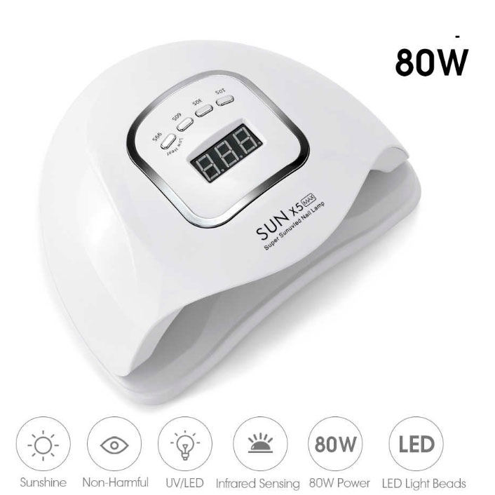 Лампа SUN T-SO32558 для сушки гель лака SunX5 max 80W