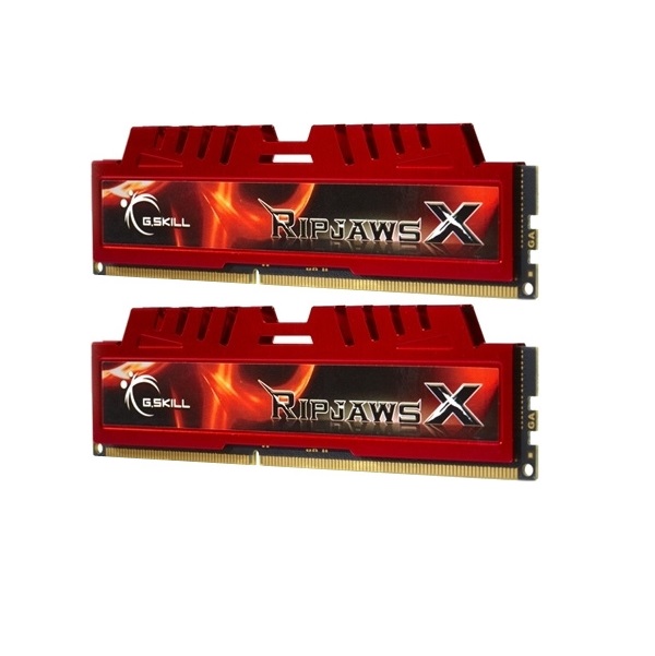 Оперативная память G.Skill DDR3-1600 4096MB PC3-12800 Kit of 2x2048 RipjawsX (F3-12800CL9D-4GBXL)