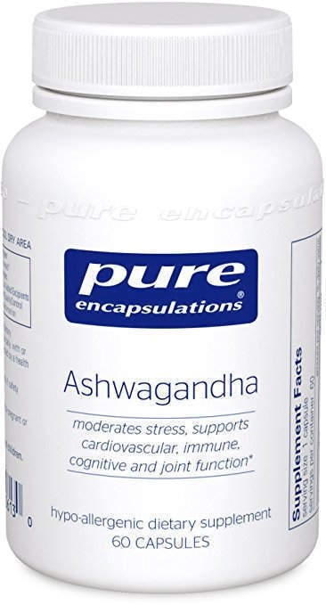 Ашвагандха Pure Encapsulations 60 капсул (21590)