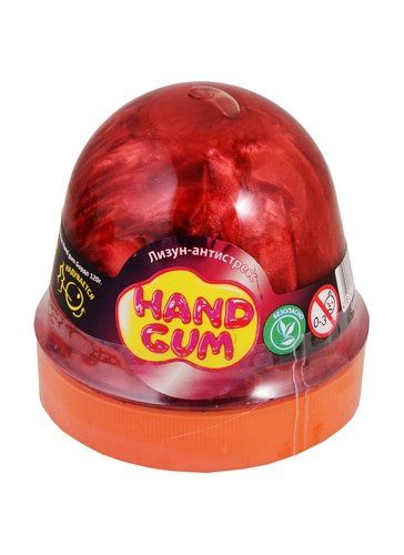 Лизун-антистресс MiC Hand gum 120 г Бордовый (80106)