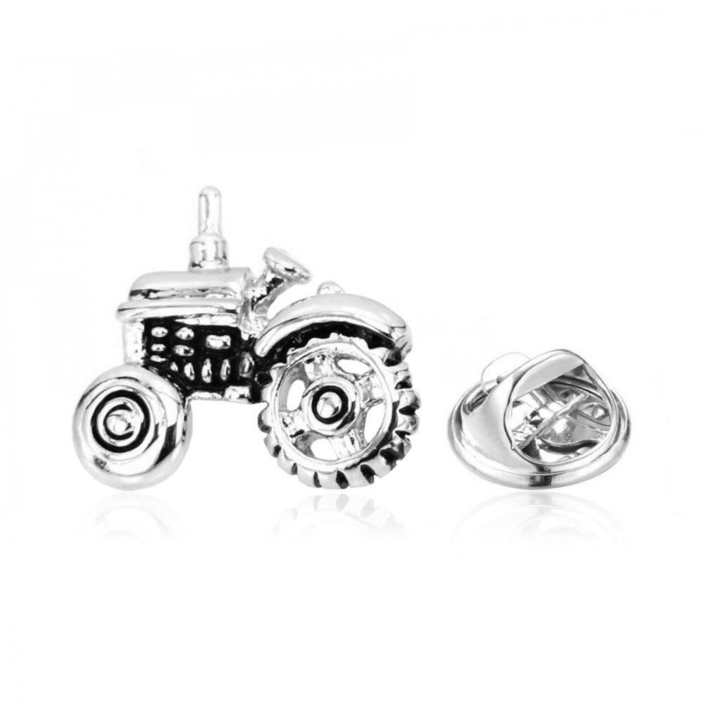 Значок BROCHE Трактор серебристый BRGV113306