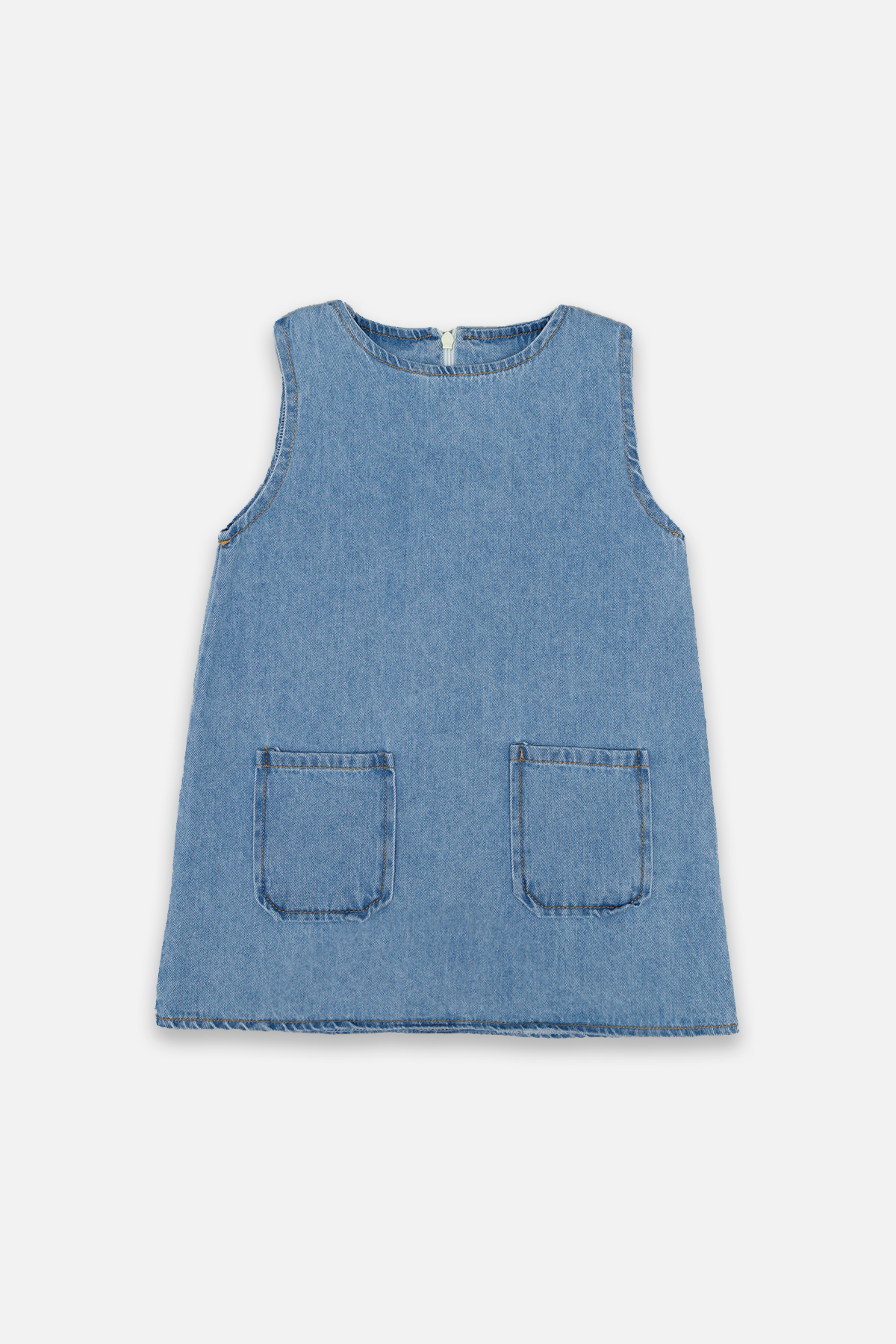 Джинсовый сарафан для девочки Sirin Girls 104 см Голубой ЦБ-00250112 (SKT000992597)