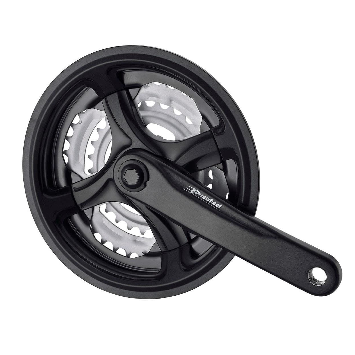 Шатуни Prowheel Ty-Cn99 28/38/48T під квадрат 170 мм Чорні (214103)