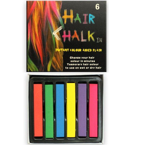 Крейда для волосся Hair Chalk 6шт