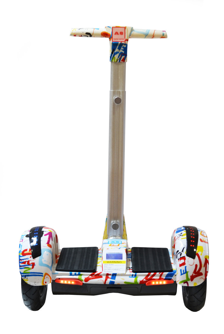 Гіроскутер із колонками SmartWay A8 Bluetooth 10 White Graffiti (hub_np2_1511)