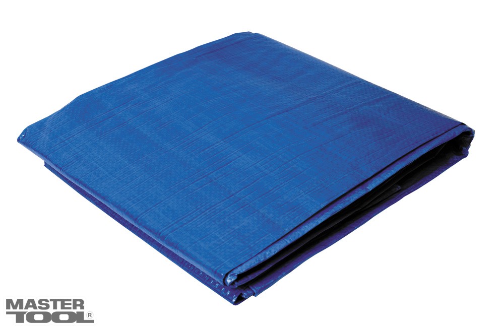 Тент MASTERTOOL 5х6 м 65 г/м² синий 79-9506