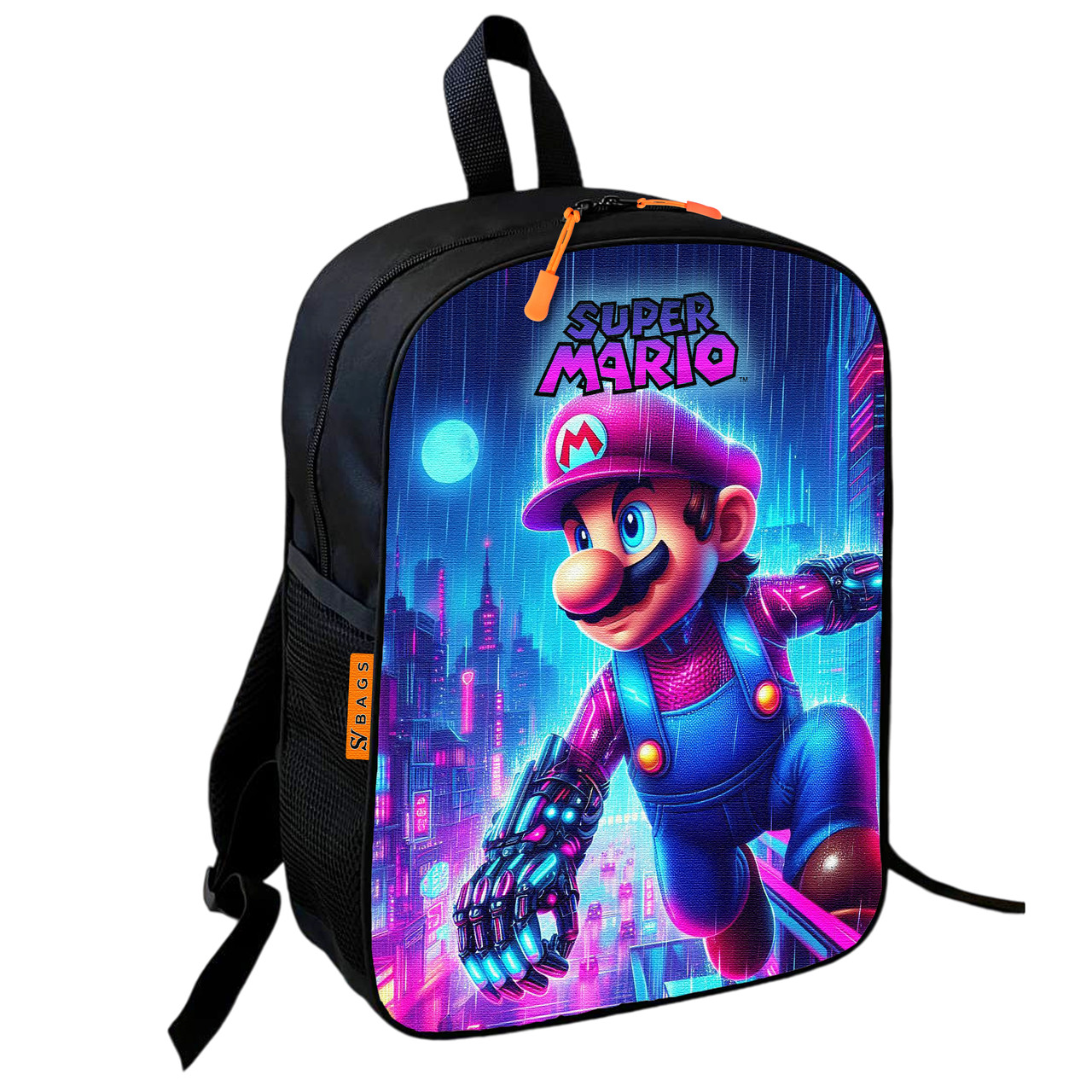 Дитячий шкільний рюкзак Super Mario 36х27х13 см, різнокольоровий — арт. 2551263549