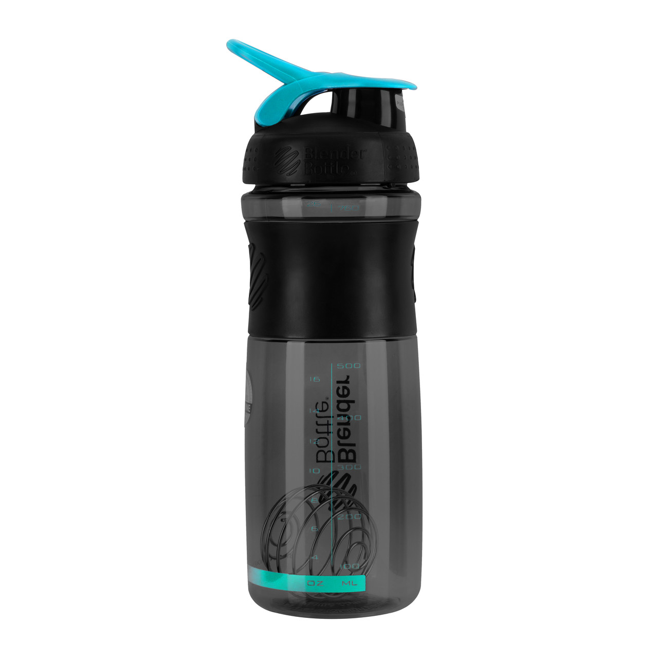 Шейкер спортивний пляшка BlenderBottle SportMixer 28oz/820ml Black/Teal Original