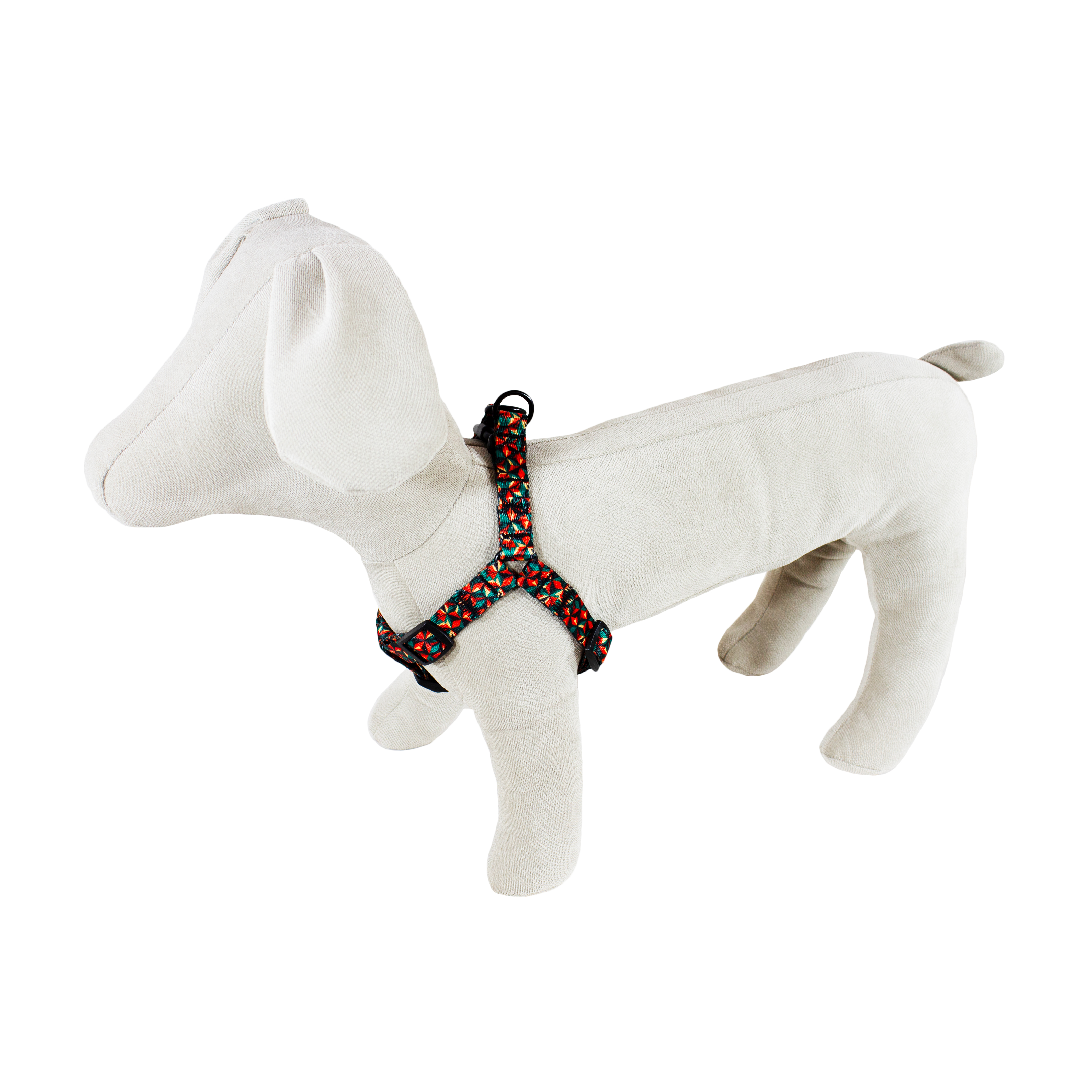 Нагрудник капроновый Lucky Pet Калейдоскоп 26х40 см Разноцветный 4820276191747