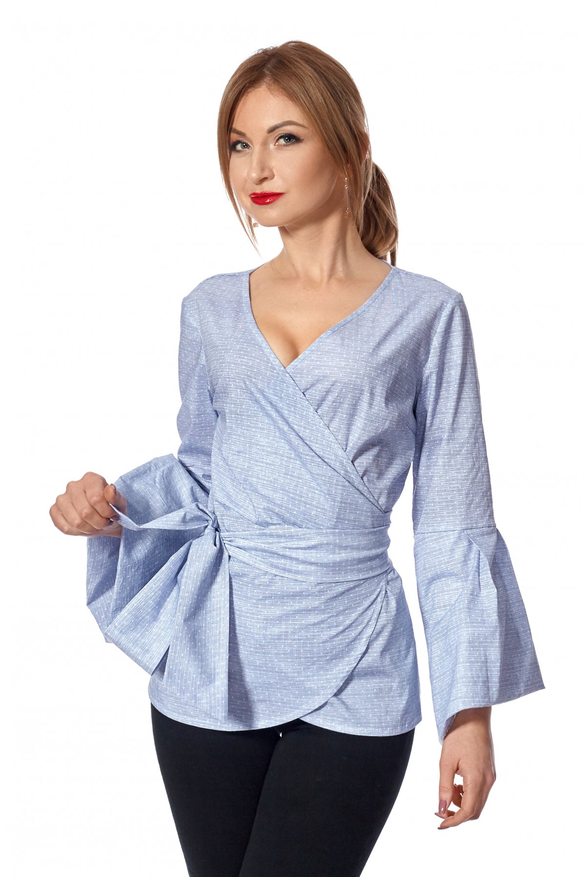 Блуза SL-FASHION 42-44 Сірий (SLF-445.03-1)