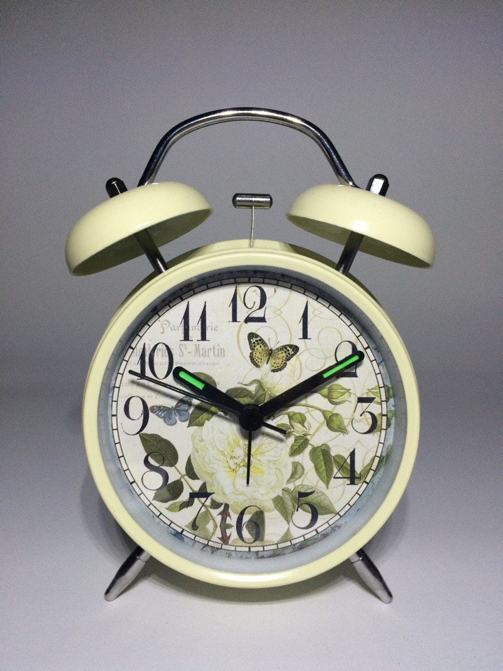 Настольные часы с будильником Luminova SK17345 Harli Beige