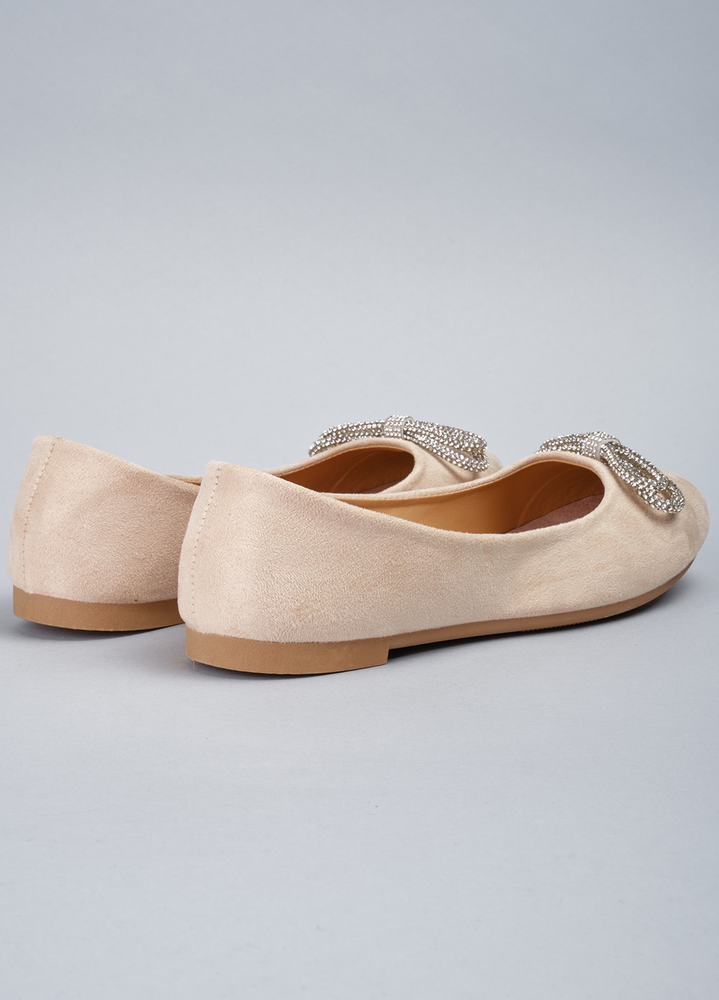 Балетки женские 343556 р.39 (23,5) Fashion Бежевый