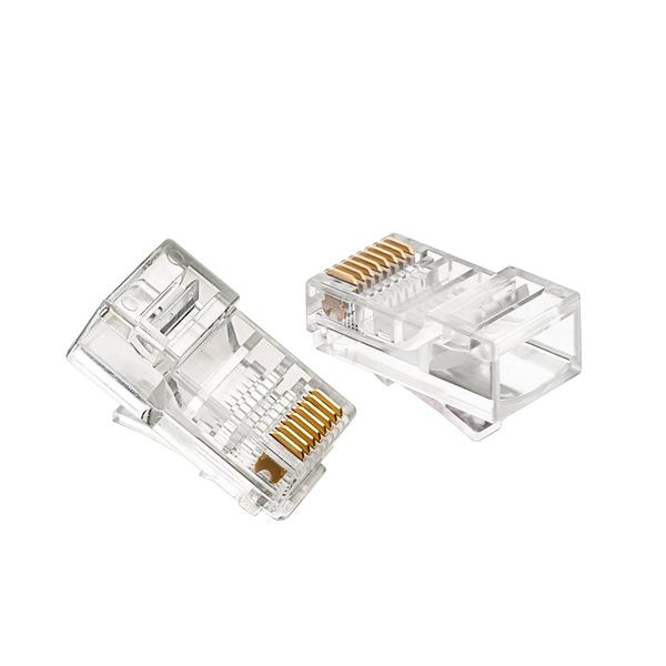 Конектор прозорий Ugreen Pack Cat6 RJ45 10 штук (JURJ45)