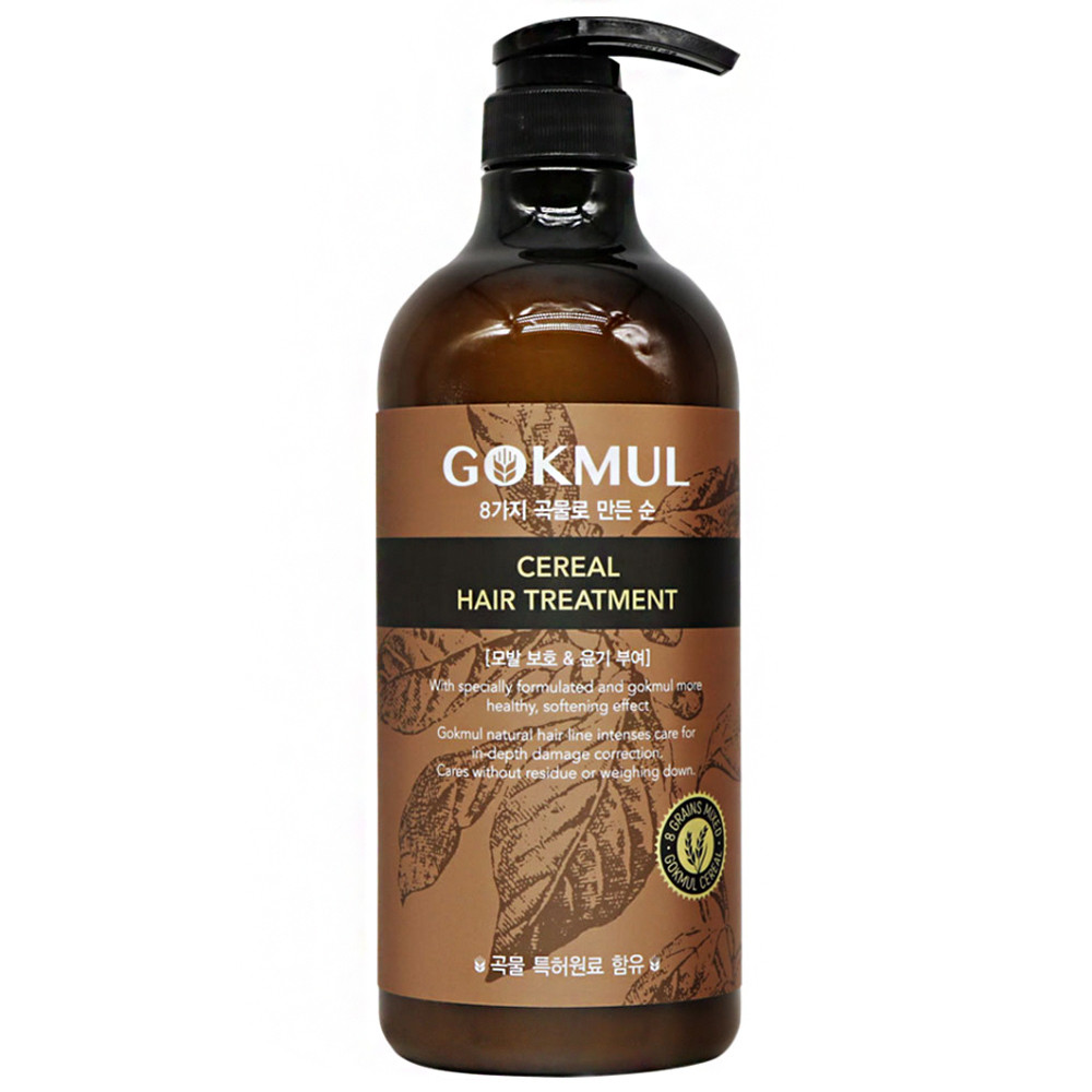 Восстанавливающая маска для волос со злаками Enough Gokmul 8 Grains Mixed Cereal Hair Treatment 1000 мл (8809591351513)