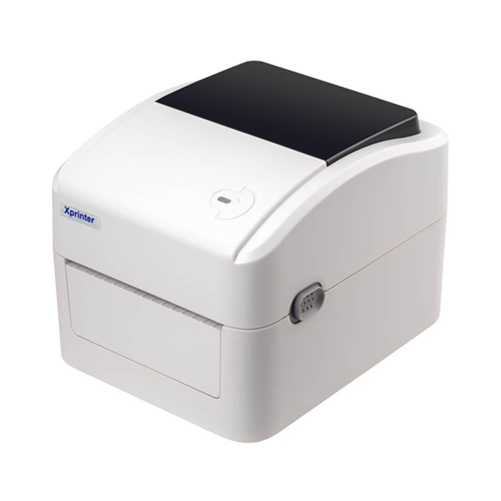 Термопринтер етикеток наклеек и чеков Xprinter XP-420B с USB 203dpi Белый (TPR-USB)
