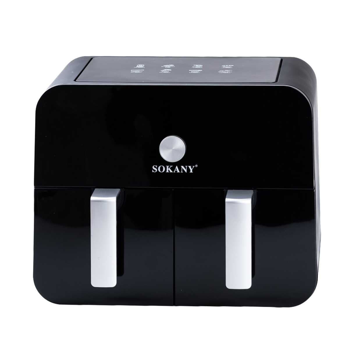 Аэрогриль-фритюрница Sokany SK10008 на 10 л сенсорно-механическая черный (SK10008)