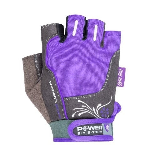 Перчатки для фитнеса и тяжелой атлетики Power System Woman Power PS-2570 M Purple