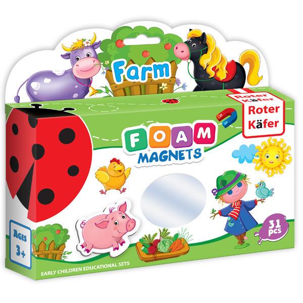 Набір м'яких магнітів Roter Käfer Ферма 31 шт (RK2101-03)