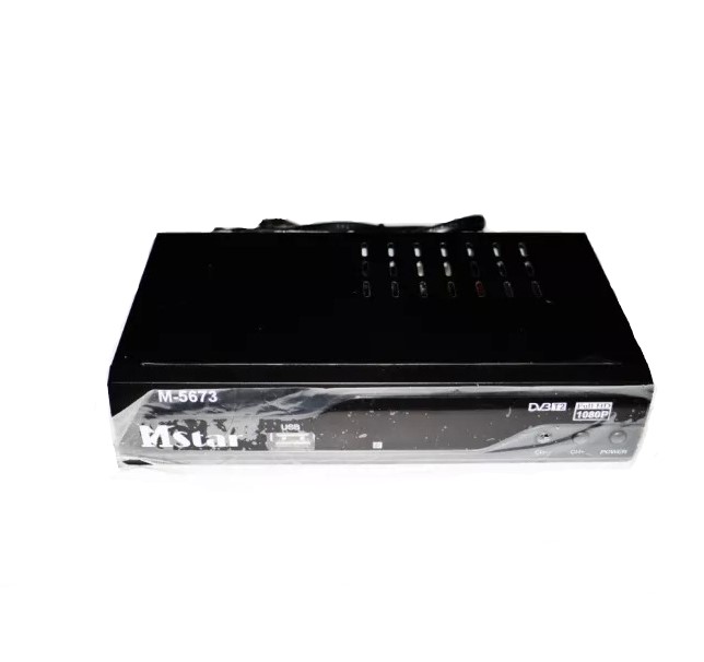 Цифровий ефірний Т2 Mstar M-5684 DVB-T2 USB+HDMI Чорний (par0208018)