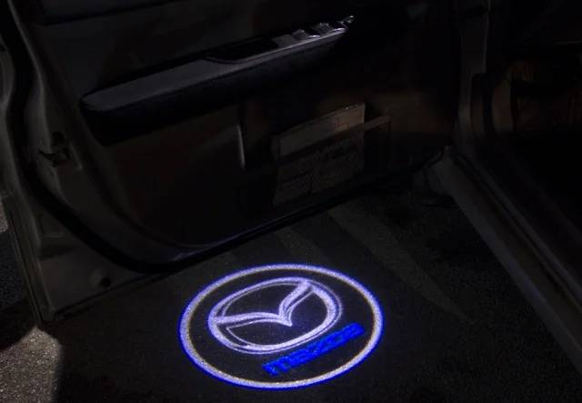 Подсветка дверей авто BTB проектора логотипа автомобиля Mazda  (1057)