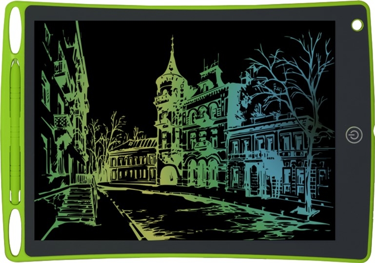 Цветной графический планшет LCD-планшет для рисования Writing Tablet 8.5 дюймов Green (24321134)