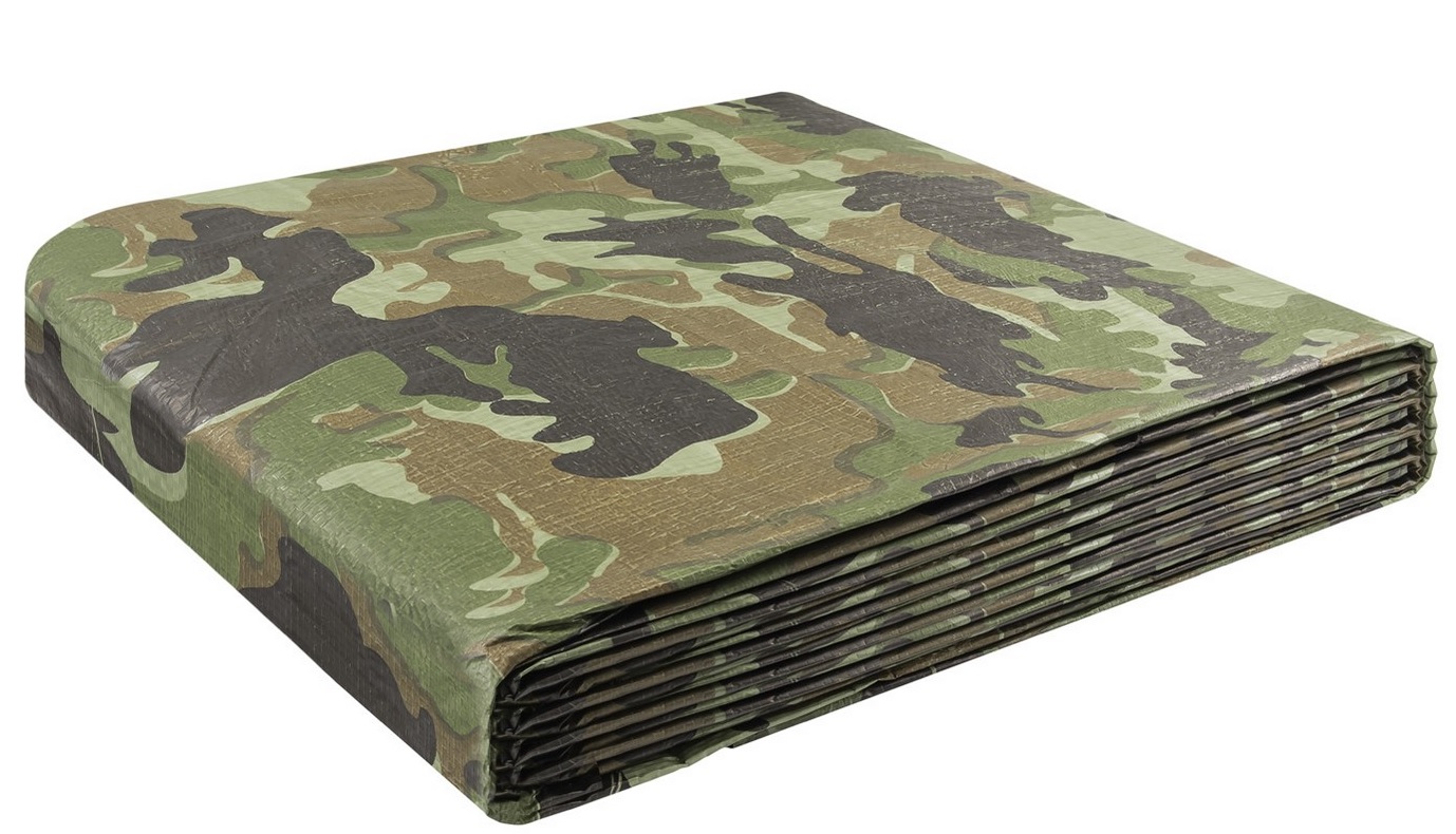 Тент MASTERTOOL 6х10 м 90 г/м² Camouflage (79-8610)