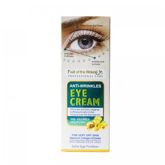 Крем для шкіри навколо очей Wokali Anti-Wrinkles Eye Cream Green WKL481 30 мл