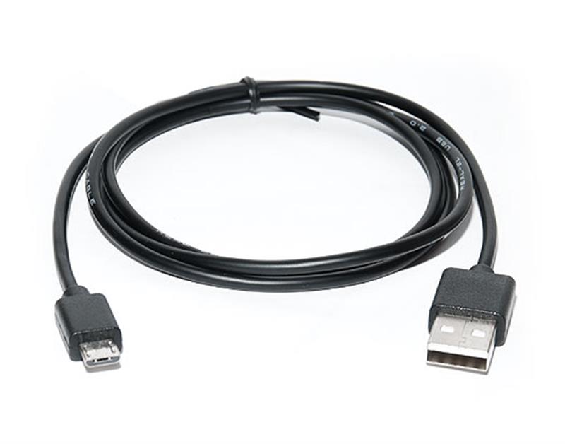 Кабель Real-el Pro USB2.0 AM-micro USB type B 0.6 м чорний