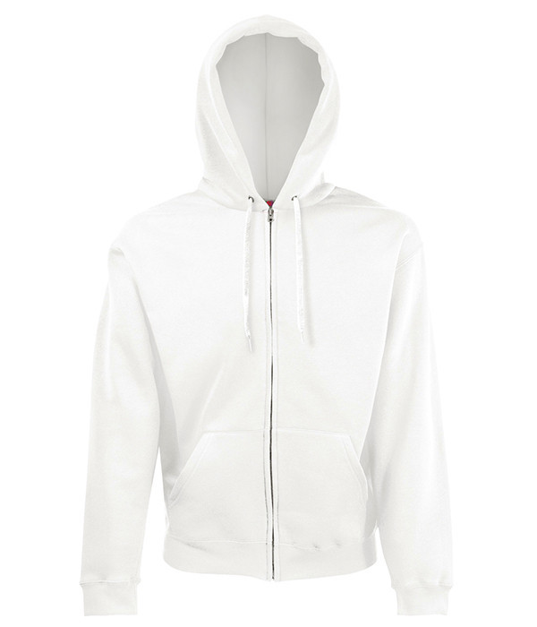 Толстовка Fruit of the Loom Classic hooded sweat jacket XL Білий (062062030XL)