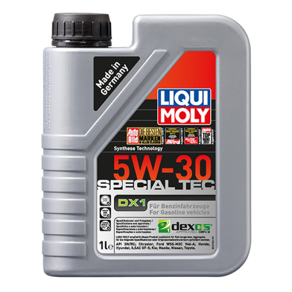Синтетическое моторное масло Liqui Moly Special Tec DX1 5W-30 1 л