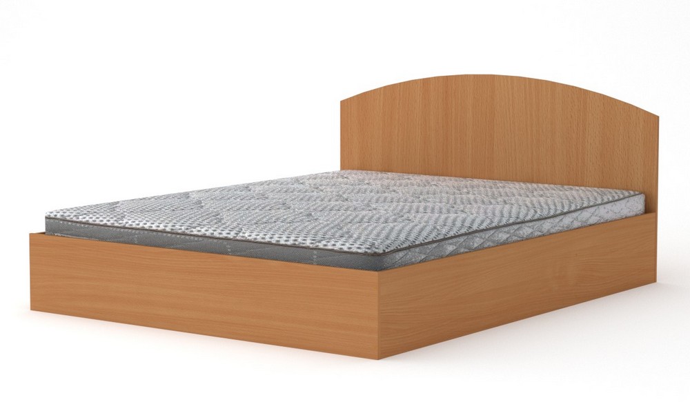 Двуспальная кровать Компанит-160 бук