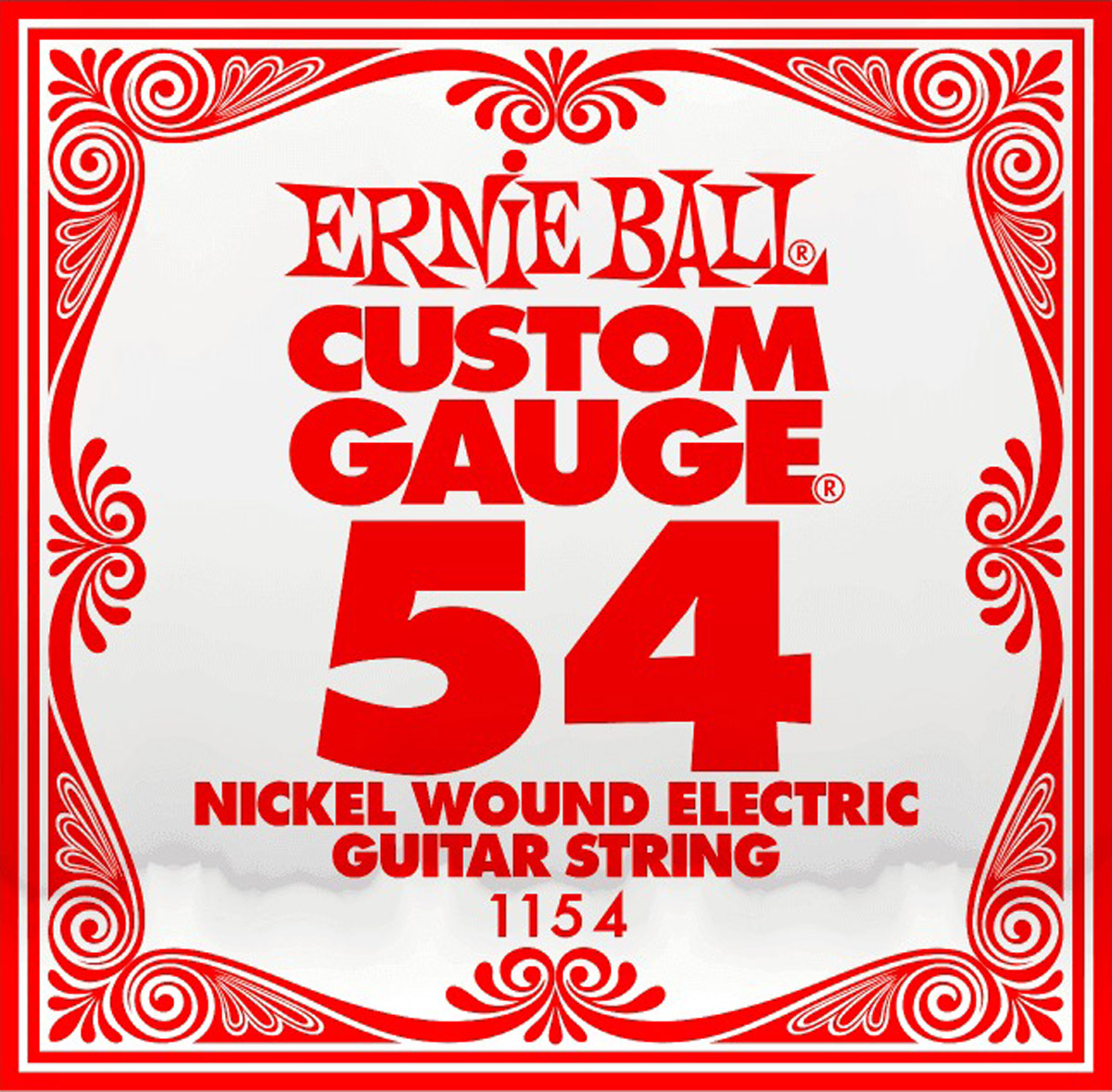 Струна Ernie Ball 1154 Nickel Wound Electric Guitar String .054