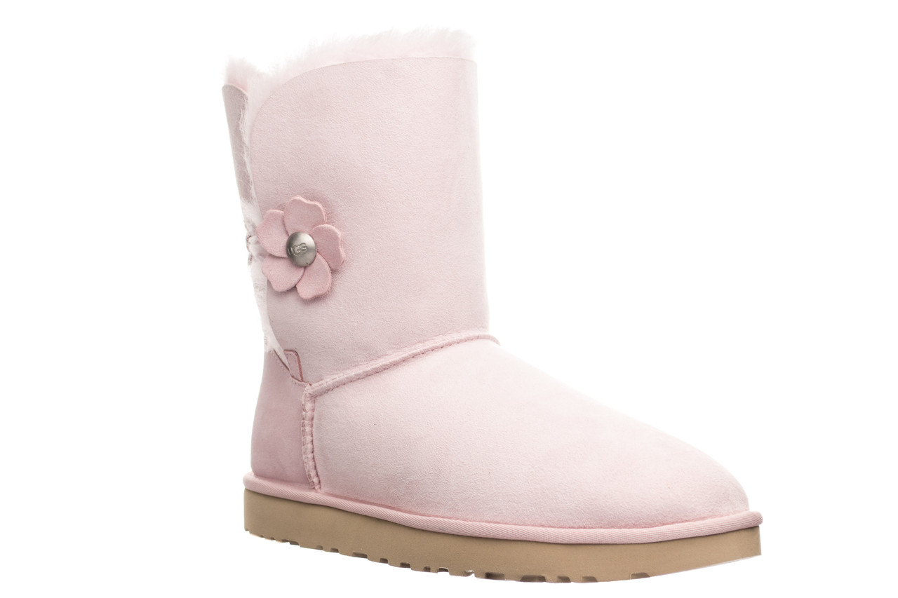Уггі UGG W Bailey Button 43 Рожевий (hub_cAKl50197)