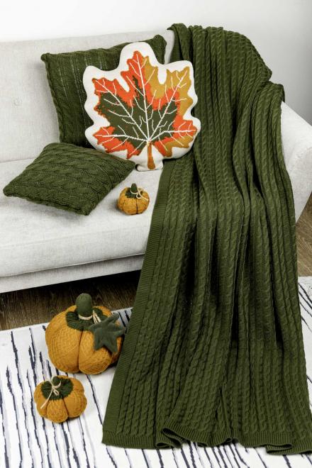 Плед Happy Fall Kosa Прованс Зеленый 130х170 см (7142)