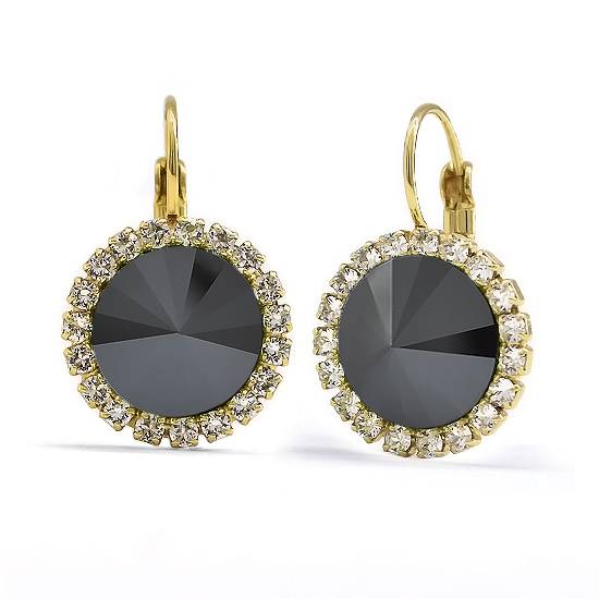 Сережки KOBI Rivoli Strass зі Swarovski (7440-3062-16-35)