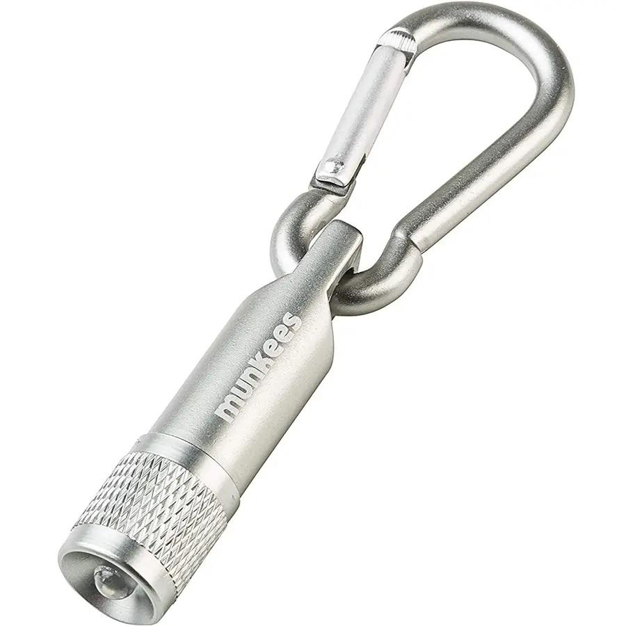 Брелок Munkees LED with Carabiner Grey (1012-1076-GY)