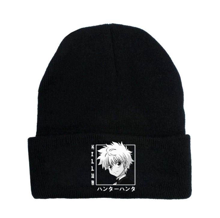 Шапка Jsstore Аниме Охотник Hunter Наклейка One size Черная