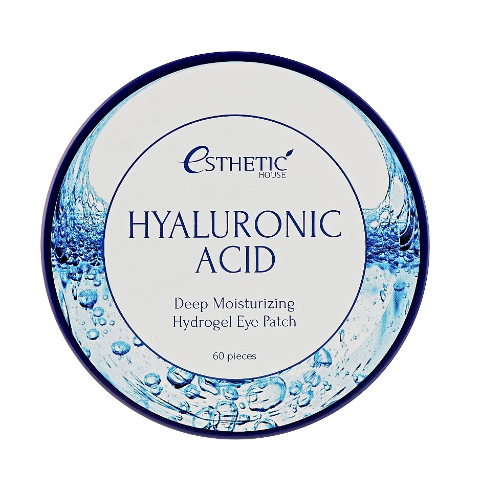 Гидрогелевые патчи под глаза Hyaluronic Acid Hydrogel Eye Patch Esthetic House 60 шт