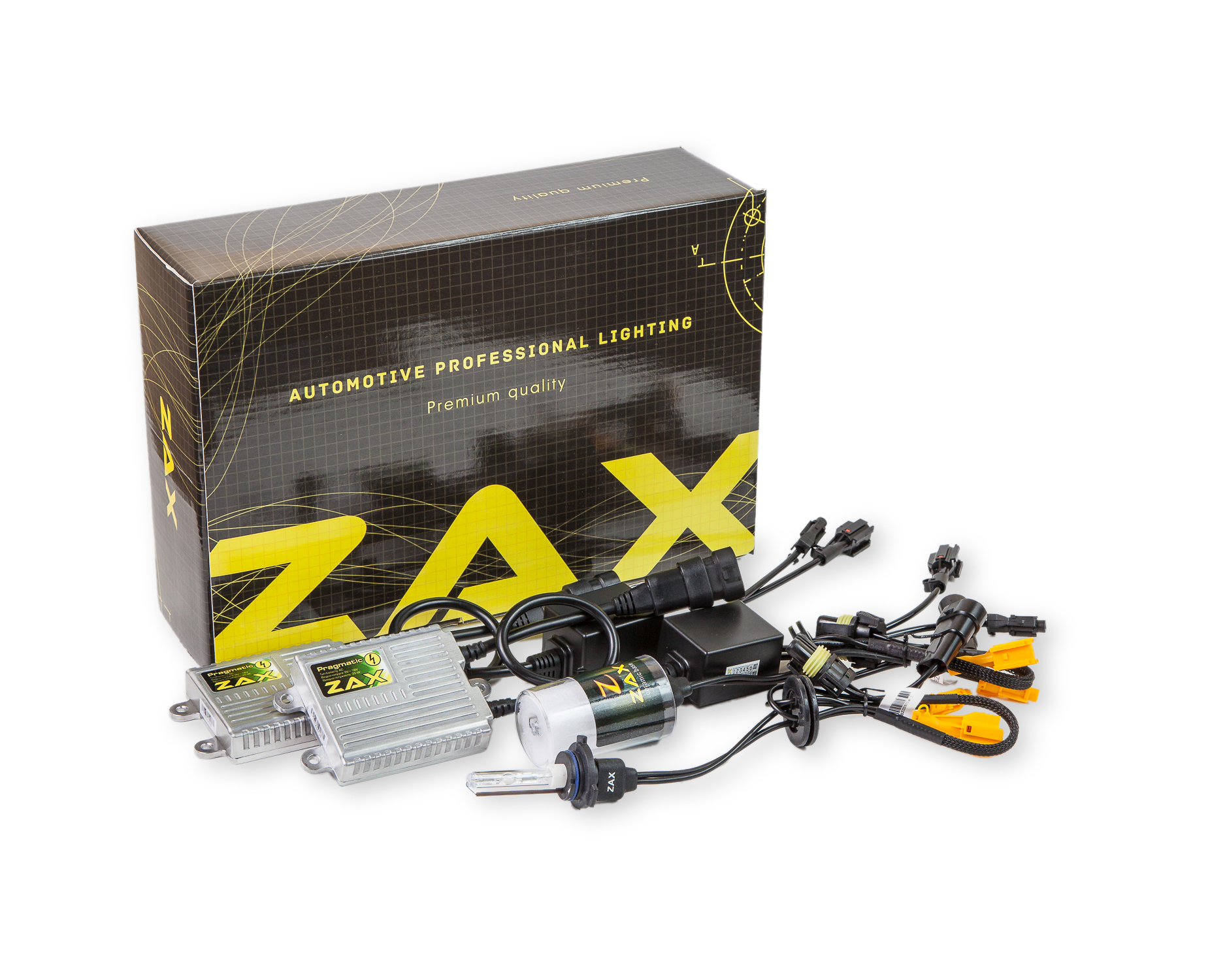 Комплект ксенона ZAX Pragmatic 35W 9-16V HB4 (9006) Ceramic 5000K