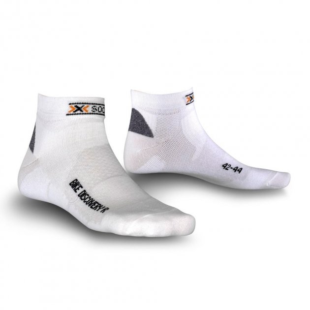 Шкарпетки X-Socks Biking Discovery 45-47 Білий/Чорний (1068-X20009 45-47)