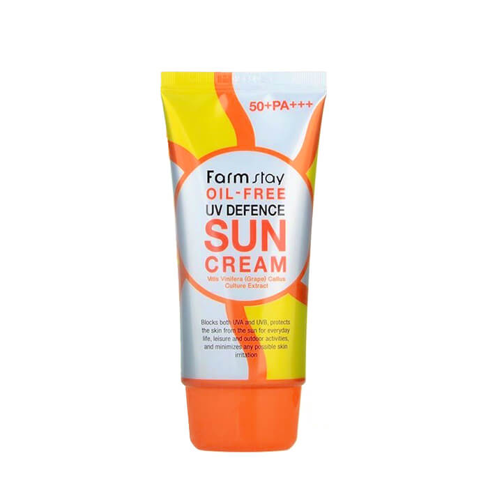 Солнцезащитный крем для жирной и склонной к высыпаниям типов кожи SPF50+ PA+++ Farmstay 70 мл