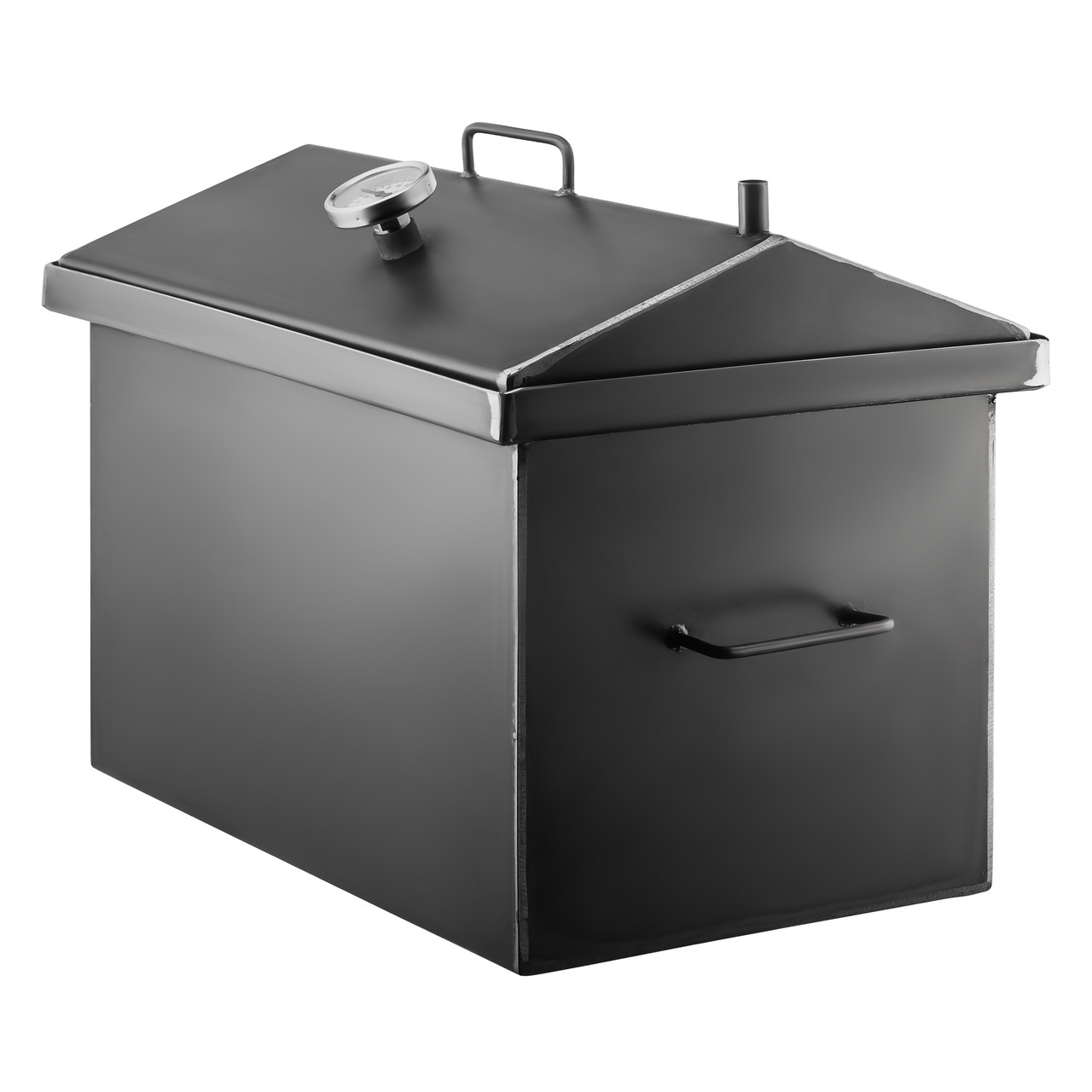 Коптильня гарячого копчення Gorillas BBQ XL 55х35х35 см, метал, сірий