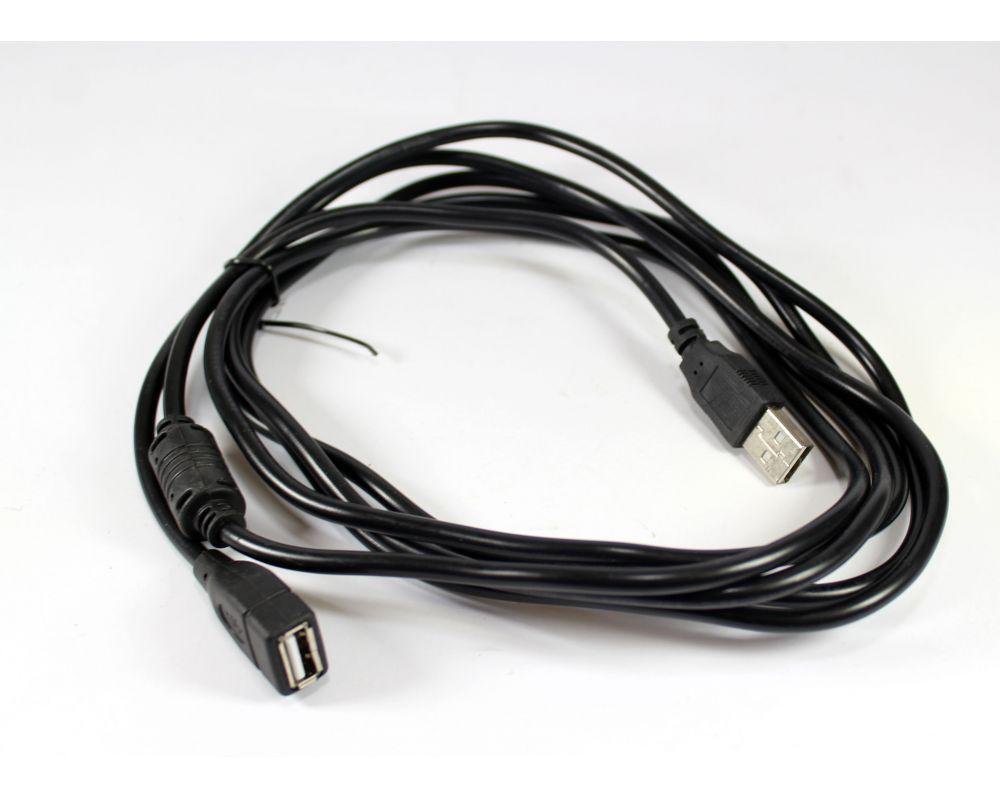 Кабель удленитель USB - OTG USB 5 м Черный (np2_0723)