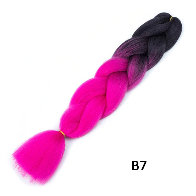 Канекалон двокольоровий омбре Hairart 65см B7